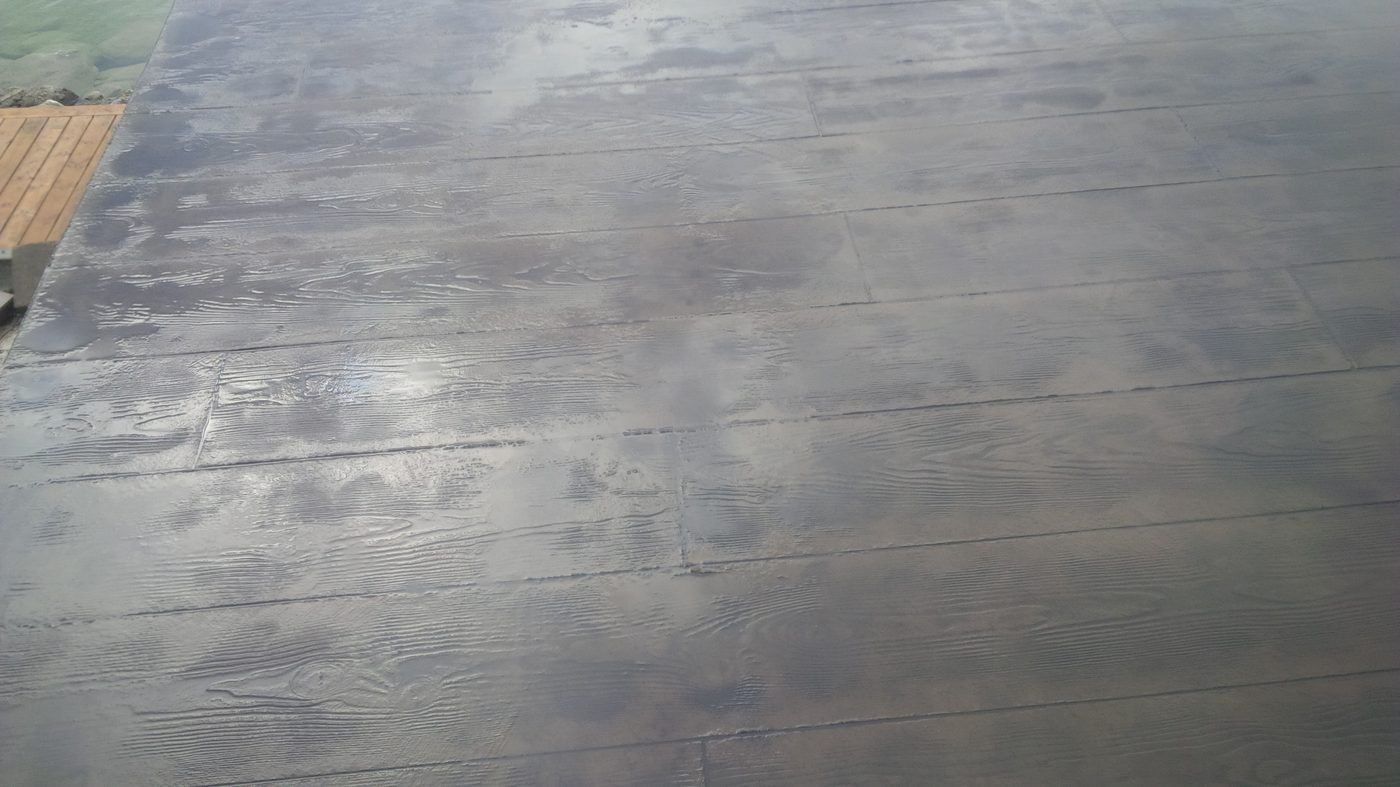 11" Wood Plank concrete by Dura Concrete Floors in Orillia and Simcoe County, Ontario