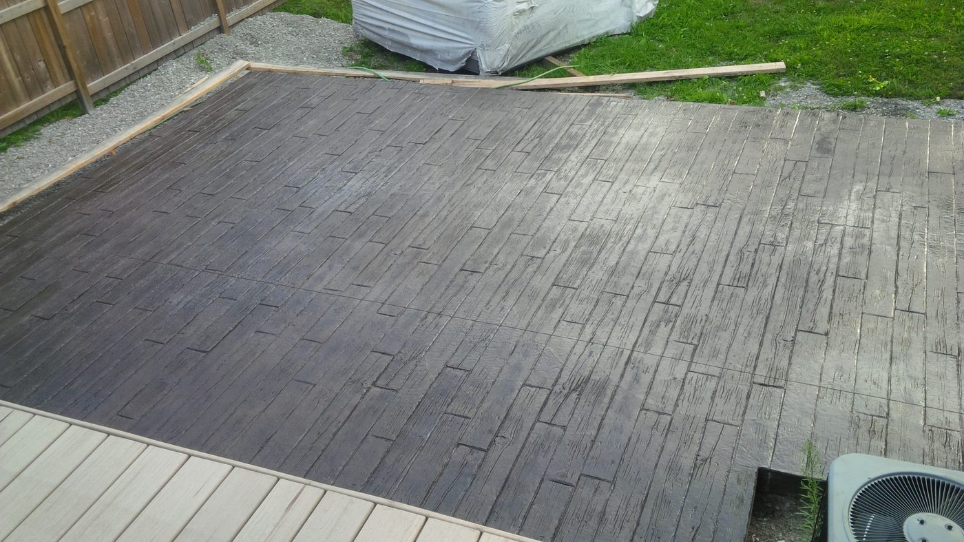 5.5" Wood Plank by Dura Concrete Floors in Orillia and Simcoe County, Ontario, photo 6