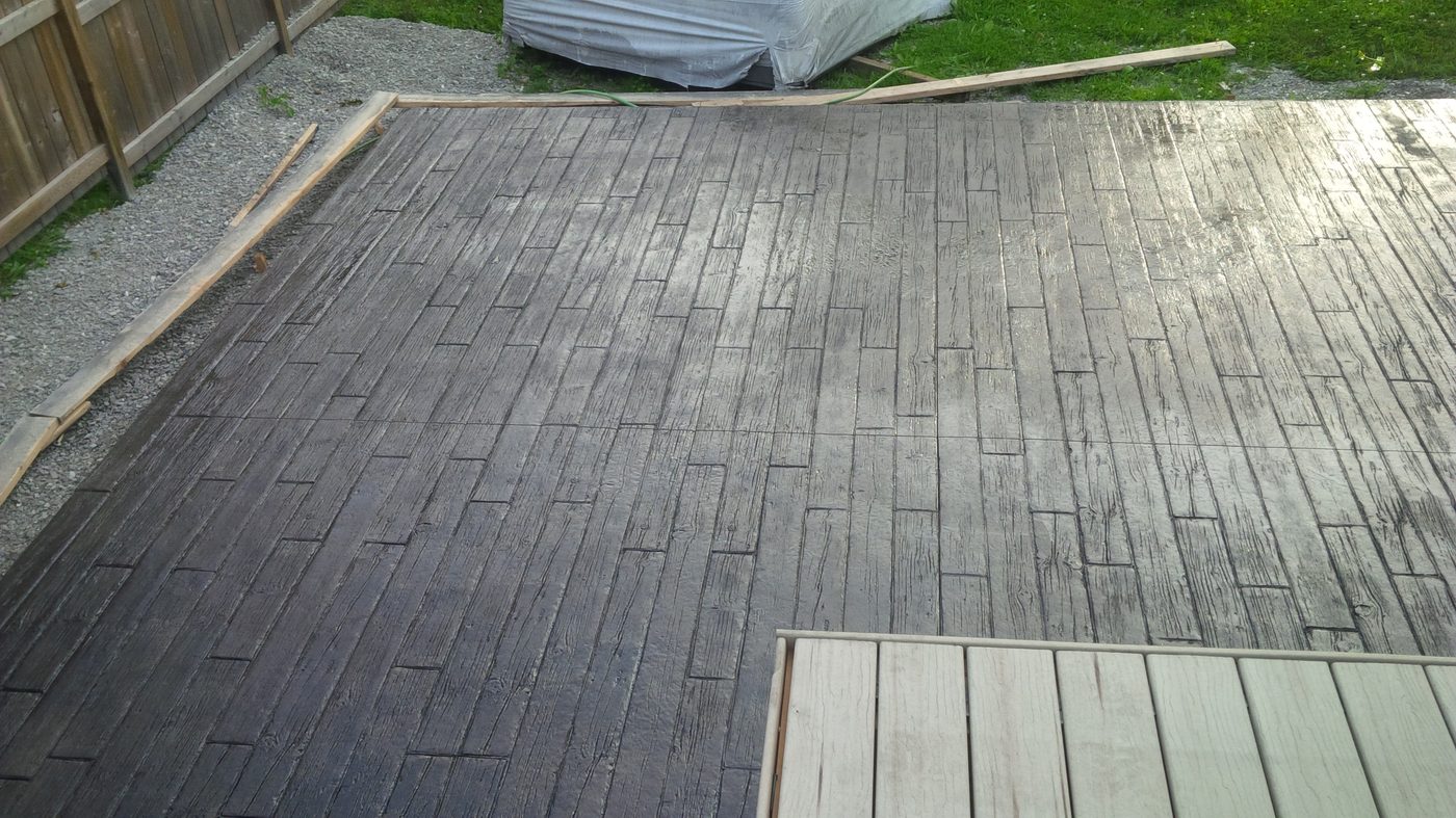 5.5" Wood Plank by Dura Concrete Floors in Orillia and Simcoe County, Ontario, photo 8