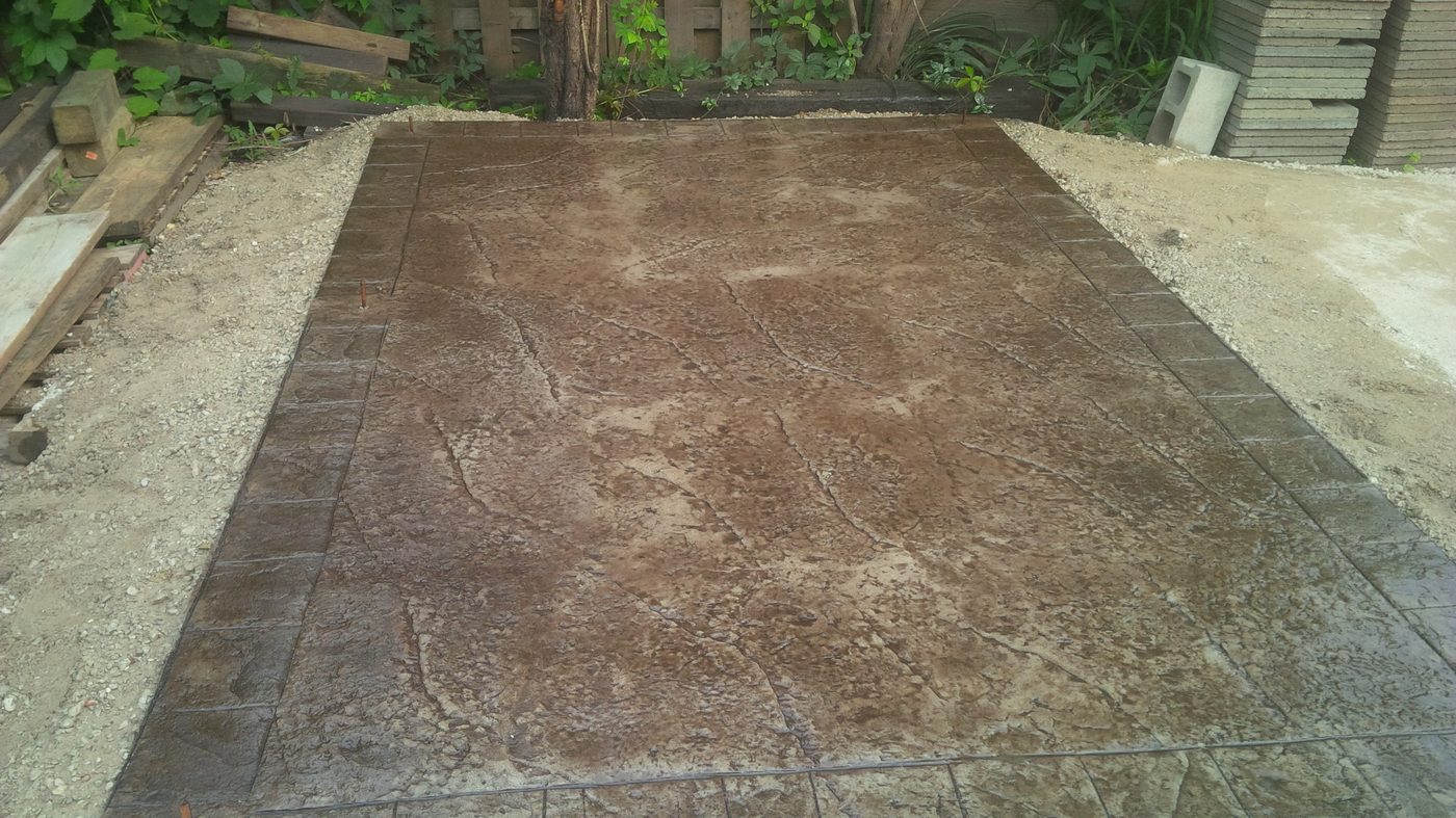 Heavy Quarry Stone with Border by Dura Concrete Floors in Orillia and Simcoe County, Ontario, photo 4 Heavy Quarry Stone with Border by Dura Concrete Floors in Orillia and Simcoe County, Ontario, photo 4