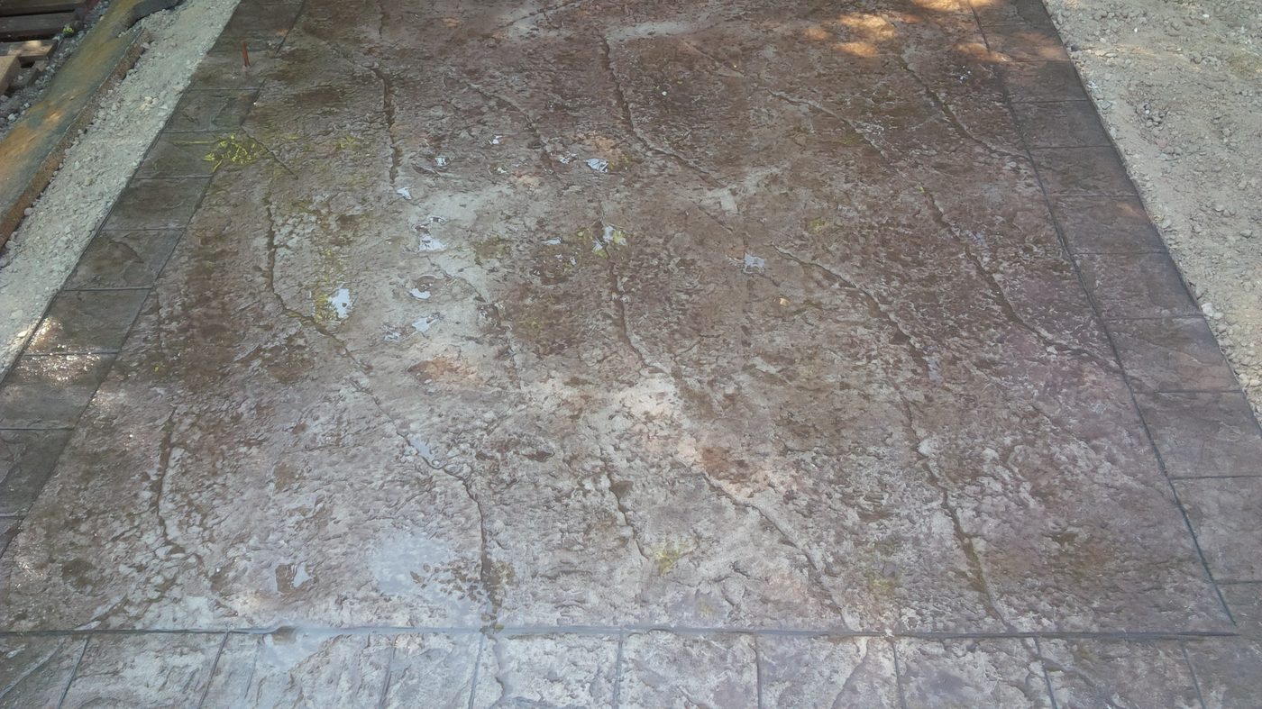 Heavy Quarry Stone with Border by Dura Concrete Floors in Orillia and Simcoe County, Ontario, photo 3 Heavy Quarry Stone with Border by Dura Concrete Floors in Orillia and Simcoe County, Ontario, photo 3